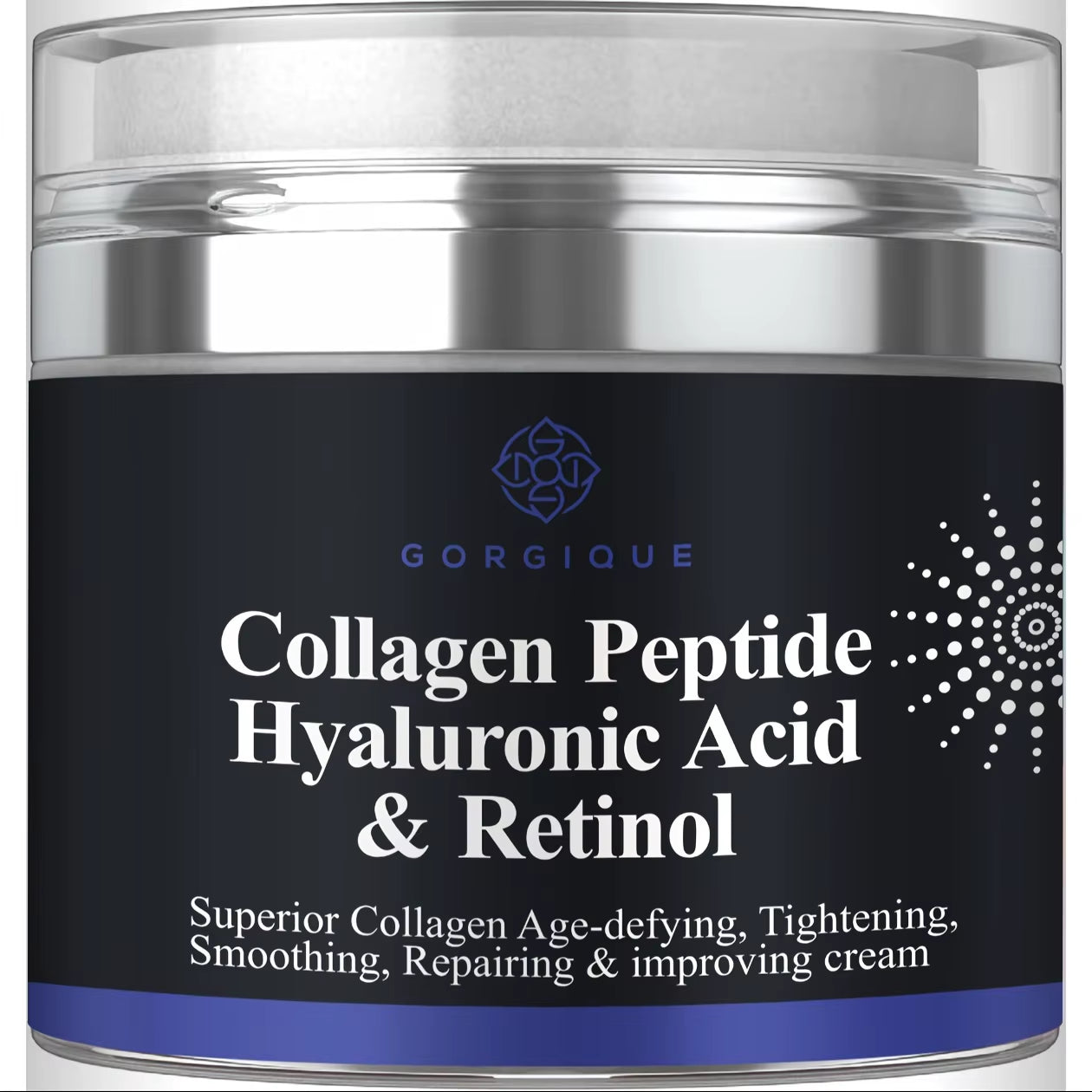Collagen Peptide Cream Anti-Wrinkle Hyaluronic Acid and Retinol Firming and Tightening Skin Care Face Moisturizer