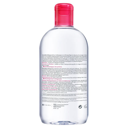 Bioderma Sensibio H2O Micellar Water Cleanser Pump Bottle 500Ml